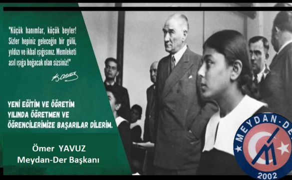 2025-2026 Eğitim-Öğretim Yılınızı kutlarım