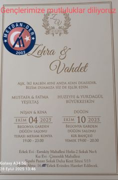BÜYÜKKESKİN AİLESİNİN MUTLU  GÜNÜ