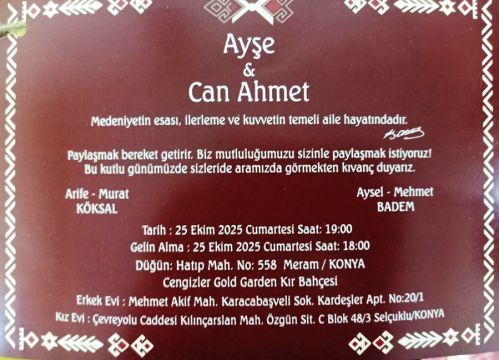 BADEM AİLESİNİN MUTLU GÜNÜ