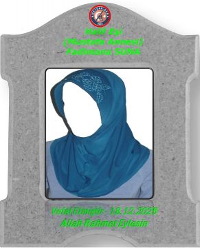 SUNA AİLESİNİN ACI GÜNÜ